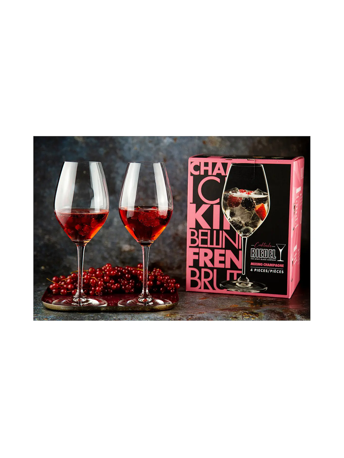 RIEDEL | Sektglas 4er Set MIXING Champagne | 